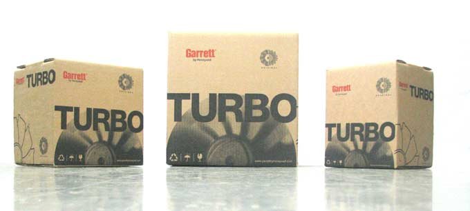 Turbos Garrett apresentam novas embalagens contra falsificação