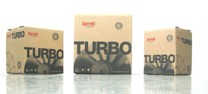 Turbos Garrett apresentam novas embalagens contra falsificação