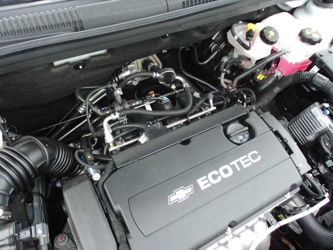 Motor: Ecotec mostra tecnologia e sofisticação.
