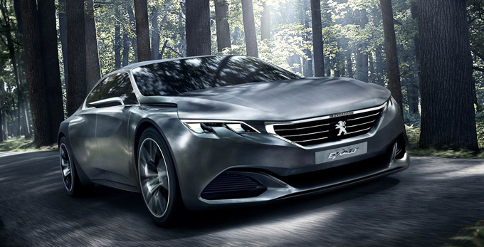 Exalt: o carro-conceito híbrido da Peugeot com 340 cv