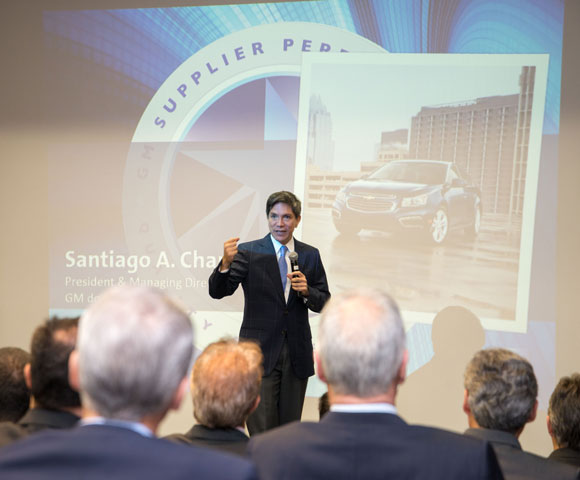 General Motors homenageia melhores fornecedores   