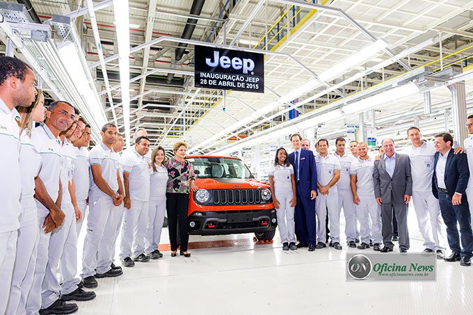  Grupo Fiat Chrysler inaugura Polo Automotivo Jeep en Pernambuco