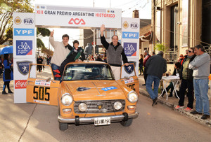 Os vencedores Migeul Gómez Fernández eÁlvaro Fernández (foto ACA)