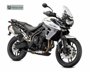 Outro destaque do Salão Suas Rodas é a Triumph-tiger-800 XRX