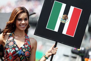 Festa colorida no México, como há muito não se via na F-1 (foto Sahara Force India)