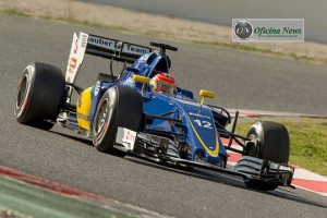 Nasr começou bem o ano, mas a Sauber ainda sofre com orçamento restrito (foto Sauber)