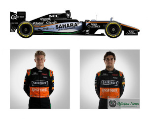  Sahara Force India-Mercedes VJM 09 de Nico Hulkenberg e Sérgio Pérez (F-1.Com)