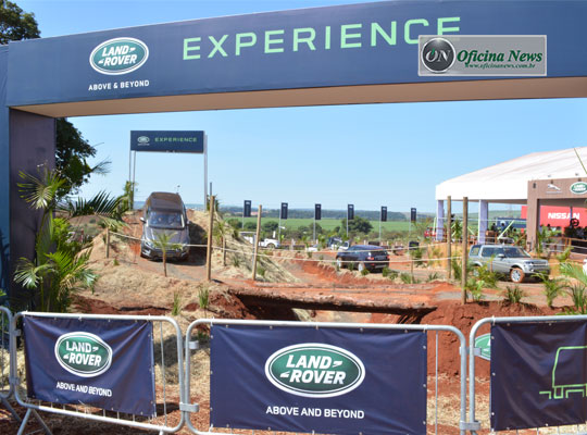 Land Rover leva aventura para evento de agronegócios