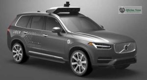 Uber em Pittsburg irá em Volvo autônomo. (foto Uber)