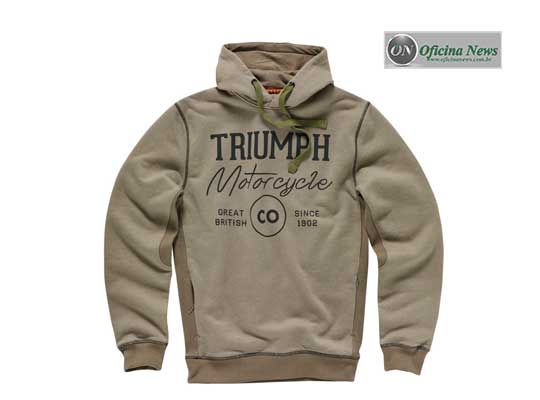 Triumph renova coleção de roupas e acessórios pessoais