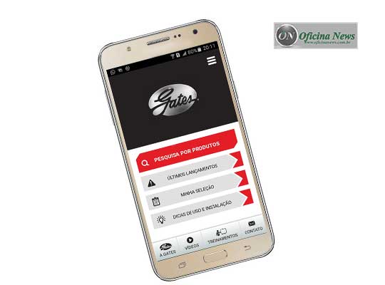Catálogo eletrônico Gates pode ser acessado em Tablet e Smartphone