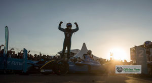 Buemi, segunda vitória consecutiva na temporada 2016/2017 da F-E (Foto fiaformulae.com)