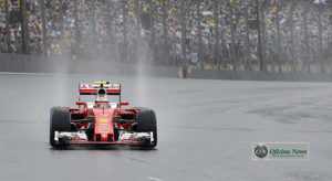 Enquanto esteve na pista Räikkönen foi, novamente, mais rápido que Vettel (foto Ferrari)