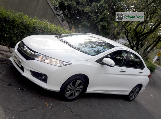 Honda City: bem ajustado com motor 1.5 e transmissão CVT