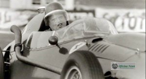 Mike Hawthorn foi campeão em 1958 e semanas depois anunciou que abandonava as competições;  morreu em janeiro de 1959 quando tirava um racha com Rob Walker na estrada A3 (Foto Ferrari)