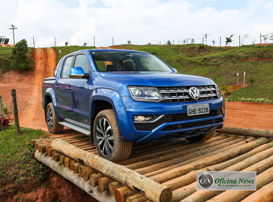 Volkswagen Nova Amarok é destaque em feira rural