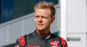 Kevin Magnussen, agora em nova equipe, mostrou que continua arrojado (Haas)