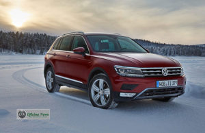 Tiguan de 7 lugares, produzido no México e vendido sem imposto de importação, uma das esperanças de reação no mercado.