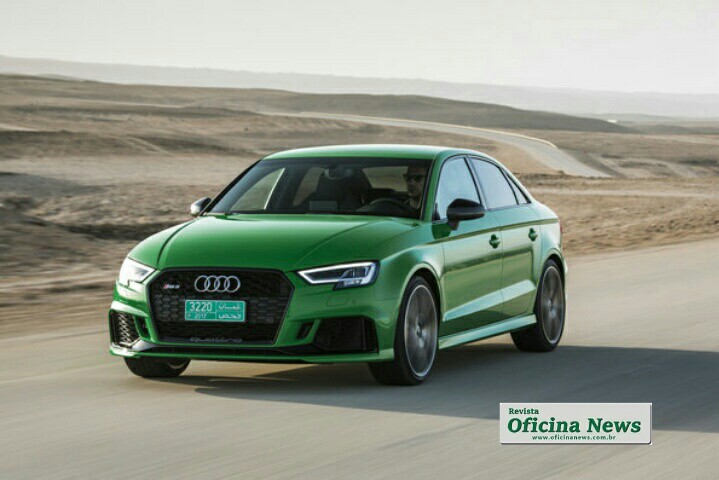 Novo Audi RS 3 Sedan faz sua pré-estreia no Salão Duas Rodas