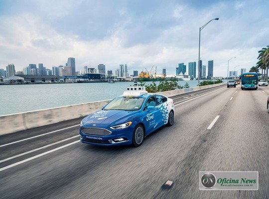Ford inicia programa de teste de carros autônomos em Miami