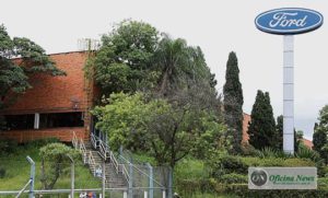 Logo Ford na pioneira instalações em São Bernardo