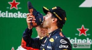 Vitória  de Ricciardo aumentou sua cotação no mercado de vagas para 2019 (Getty Images/RBCP)