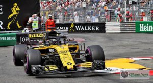 Nico Hulkenberg teve ajuda dos boxes para superar Carlos Sainz e terminar em oitavo lugar (Renault Sport)