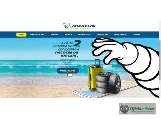 Michelin lança no Brasil a promoção “Viagem dos Sonhos”