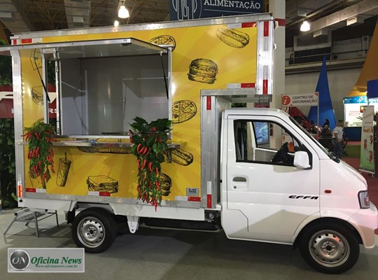 Effa Motors oferece modelo de food truck montado de fábrica