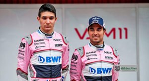 Ocón (E) e Pérez, um deles dividirá a Force India com Lance Stroll (Sahara Force India)