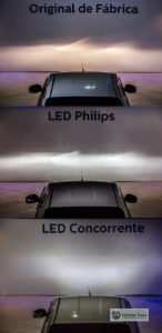 Tecnologia LED requer atenção ao ser instalada nos faróis