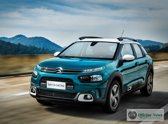 Novo SUV Citroën C4 Cactus chega às concessionárias do país