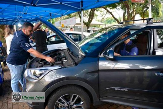 Hyundai faz inspeção veicular gratuita em Mogi das Cruzes