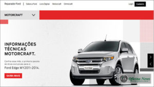 Site Reparador Ford publica informações do Edge 2011-2014