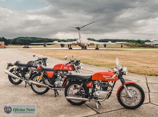 Royal Enfield lança Continental GT 650 e Interceptor INT 650