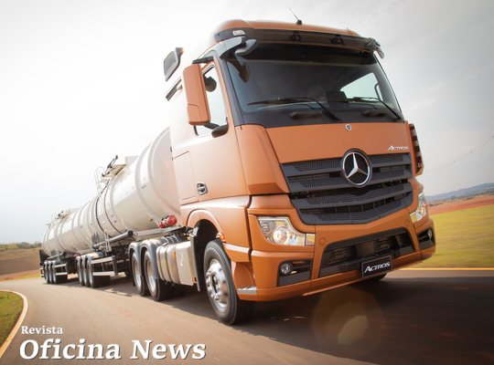 Mercedes-Benz apresenta o novo Actros ao mercado brasileiro