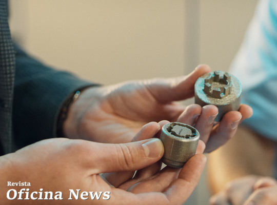 Ford Europa cria porcas personalizadas impressas em 3D