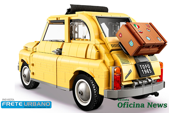 Fiat e Lego apresentam miniatura do modelo Fiat 500F