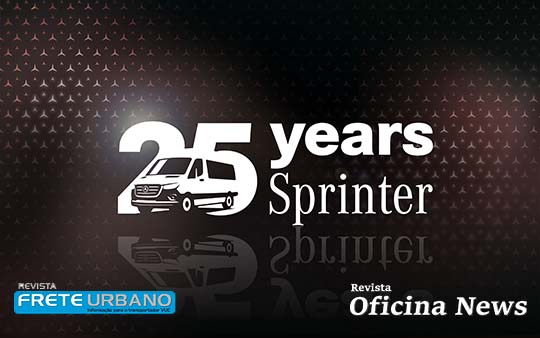 Série de notícias da Mercedes-Benz aborda os 25 anos da Sprinter