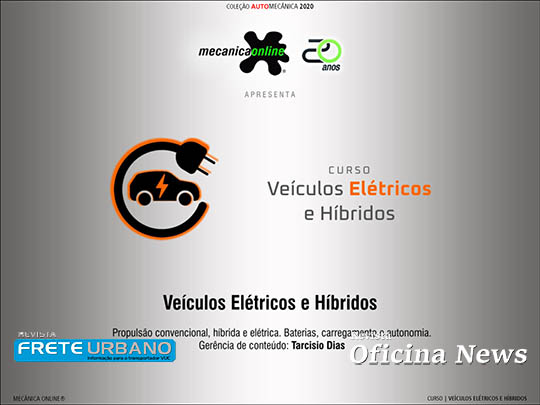 Mecânica Online estreia curso sobre veículos elétricos e híbridos