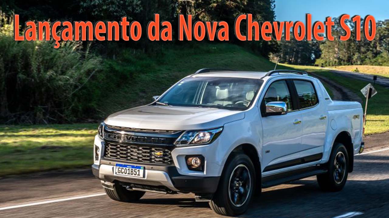 Vídeo da Nova Chevrolet S10 remodelada