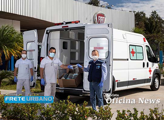 FCA entrega Fiat Ducato transformado em Ambulância à Prefeitura de Betim