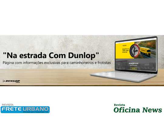 dunlop lança plataforma digital para motoristas e frotistas