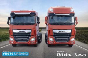 Novo DAF XF ganha cor laranja opções de customização