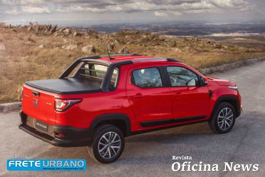 Nova Fiat Strada Volcano topo de linha para o transporte exigente