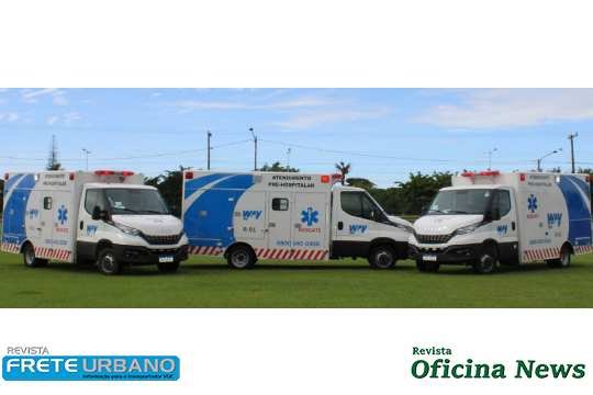 Novo Iveco Daily chassi-cabine chega adaptação para ambulâncias