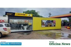 Dunlop amplia rede de containers de vendas nas rodovias