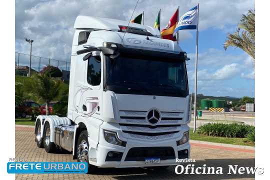 Mercedes-Benz comercializa mais de mil caminhões Novo Actros