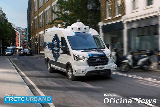 Vans autônomas da Ford iniciam teste de entregas urbanas na Europa