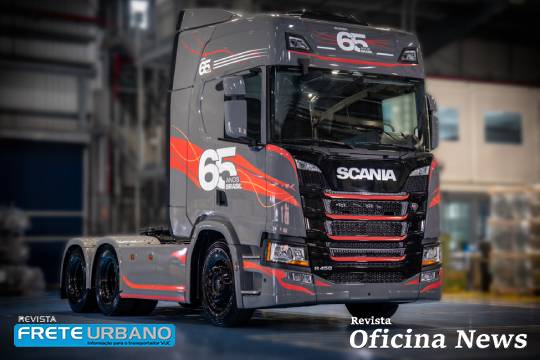 Caminhão Edição Scania de 65 anos tem modelo especial